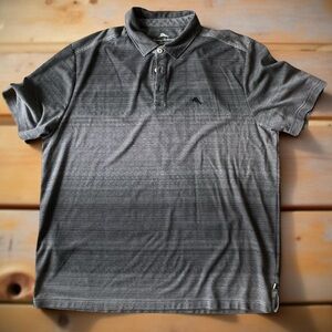 Tommy Bahama Charcoal Polo Shirt
